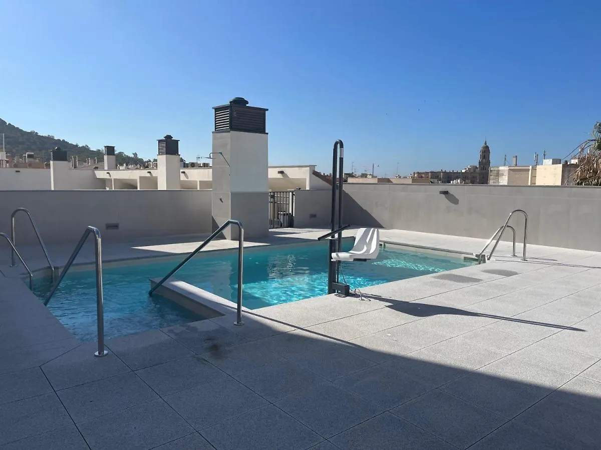 Holidays2Malaga Alta Downtown Pool Paddle And Parking New Building Spanje